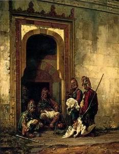 unknow artist Arab or Arabic people and life. Orientalism oil paintings 145 Sweden oil painting art